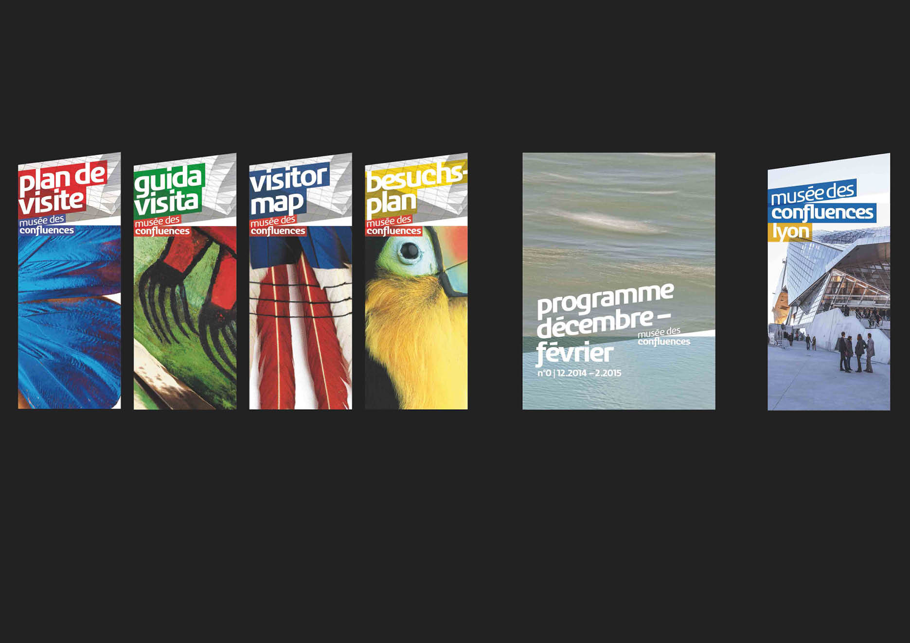 Museum visitor guides and programme.
